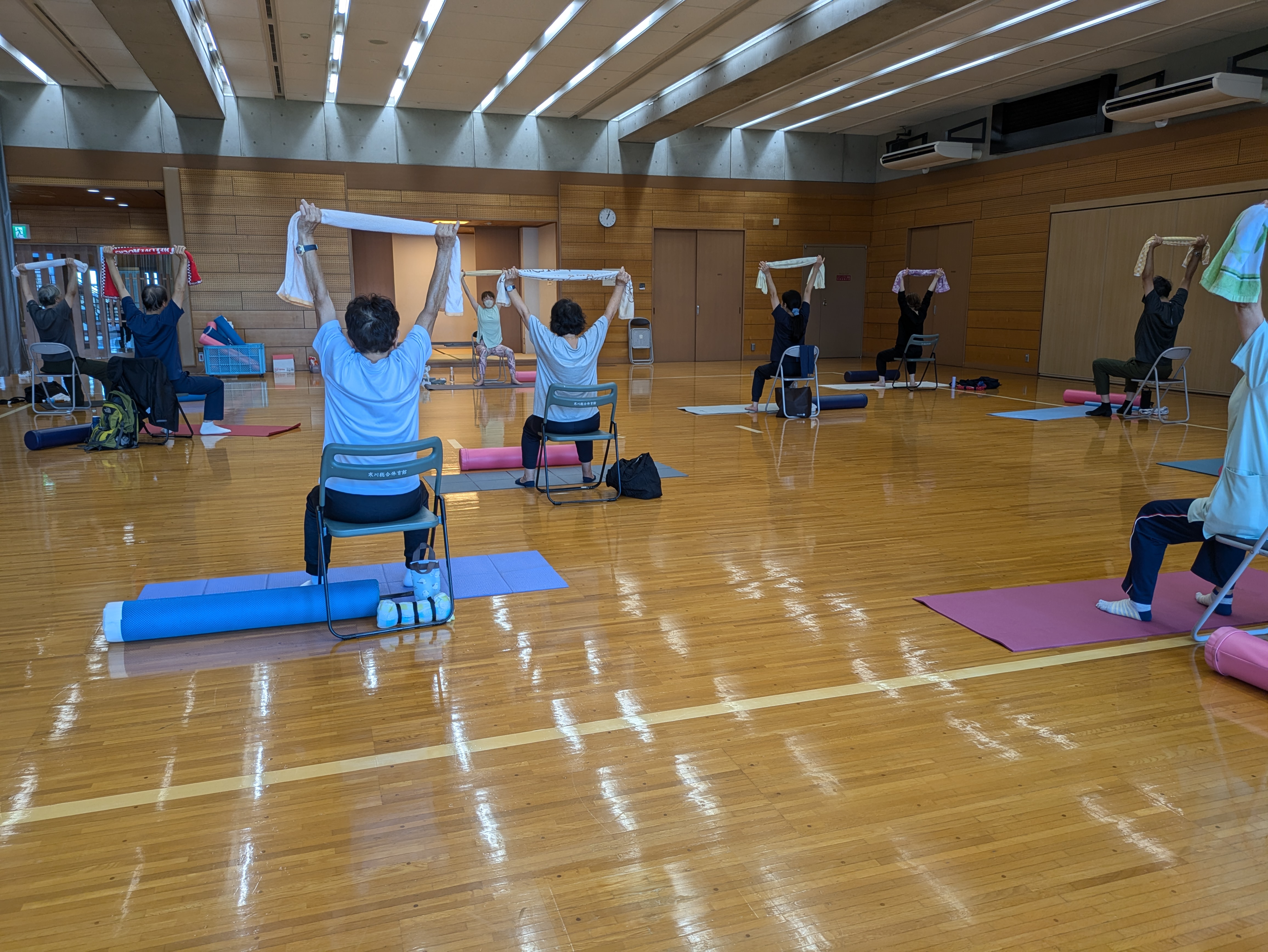 姿勢改善ストレッチ